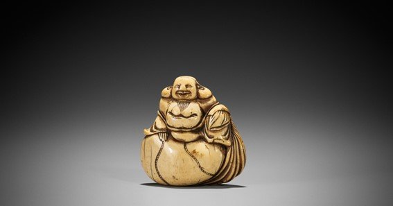 hotei with a treasure bag