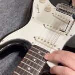 squier 40th anniversary stratocaster pickup height